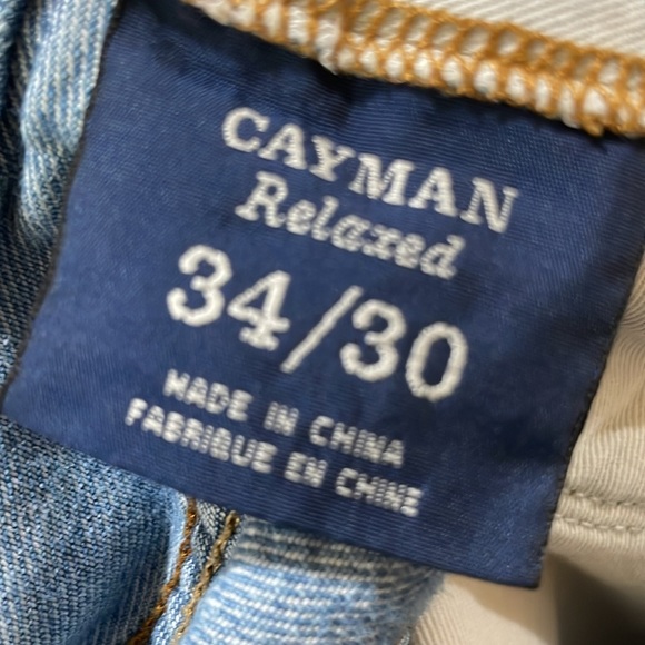 Tommy Bahama Cayman Relaxed Fit Jeans Men’s 34x30 Straight Leg Denim Casual - Picture 5 of 13